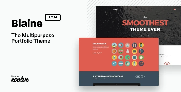 Blaine – The Multipurpose Portfolio theme
